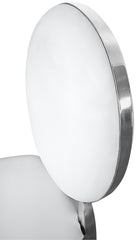 Lot de 6 chaises médaillon Sofia Simili Blanc
