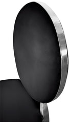Lot de 2 tabourets de bar Annel simili noir
