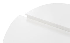 Set de 2 tables basses Callio design blanc