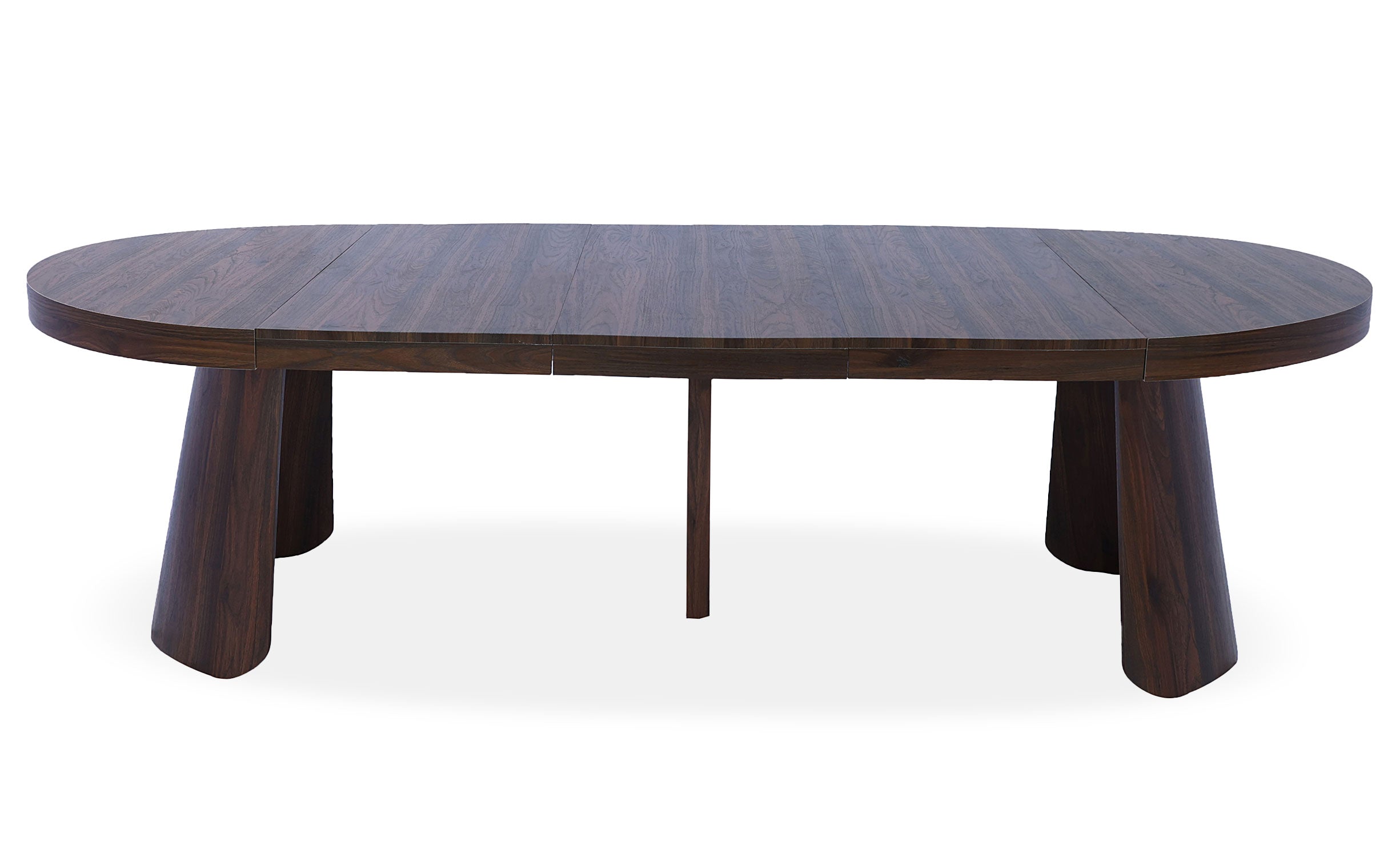 Table ronde extensible Henriette Bois noisette