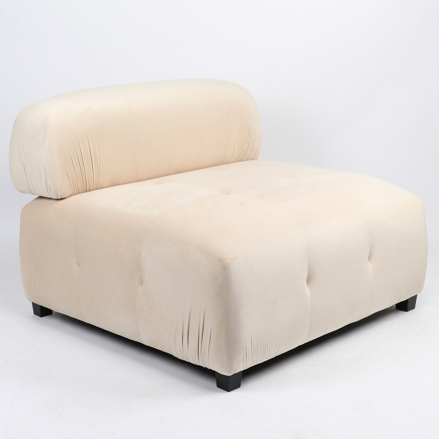 Canapé design modulable Hollywood Velours Beige