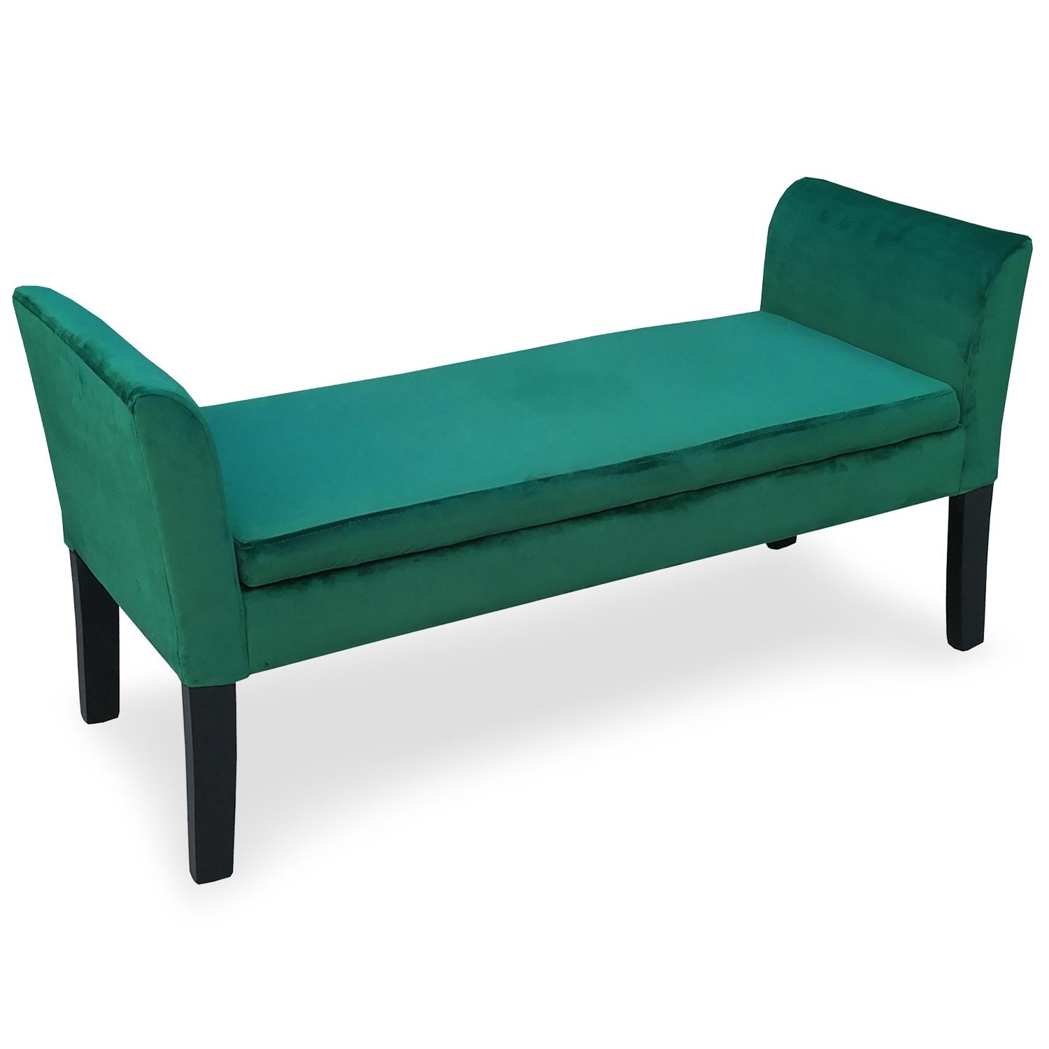 Banquette-coffre Idor Velours Vert