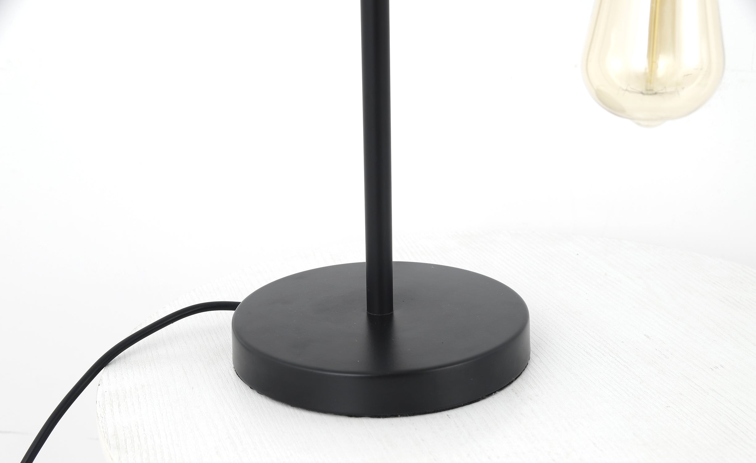 Lampe de table Hyara Noir et Bois
