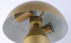 Lampe de table Mushroom Verre Or