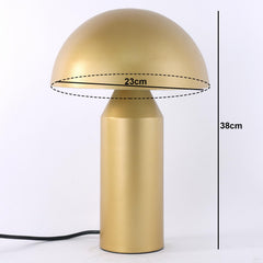 Lampe de table Mushroom Verre Or
