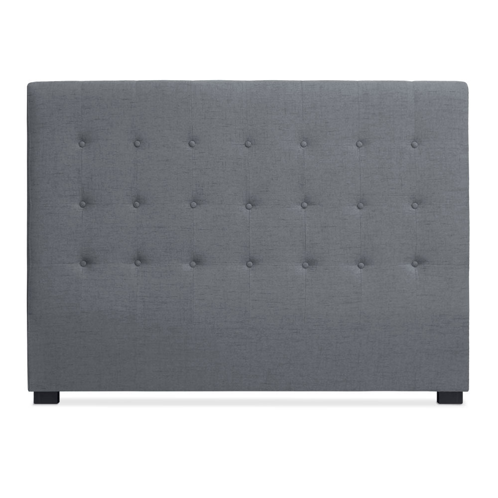 Tête de lit capitonnée Luxor 160cm Tissu Gris