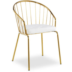 Lot de 2 fauteuils Baban en simili cuir blanc