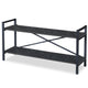 Meuble TV industriel Marcadet 120 cm noir