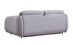 Canapé convertible express Naturali Tissu Gris clair