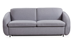 Canapé convertible express Naturali Tissu Gris clair