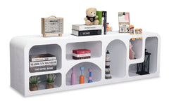 Buffet bas Navalor L160cm design arches style troglodyte Blanc