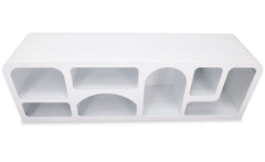 Buffet bas Navalor L160cm design arches style troglodyte Blanc