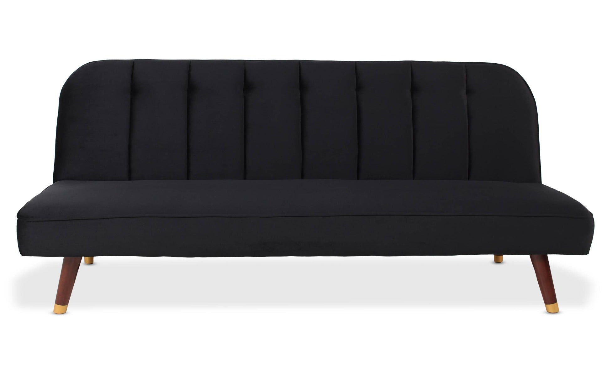 Canapé convertible clic-clac Olympia Velours Noir