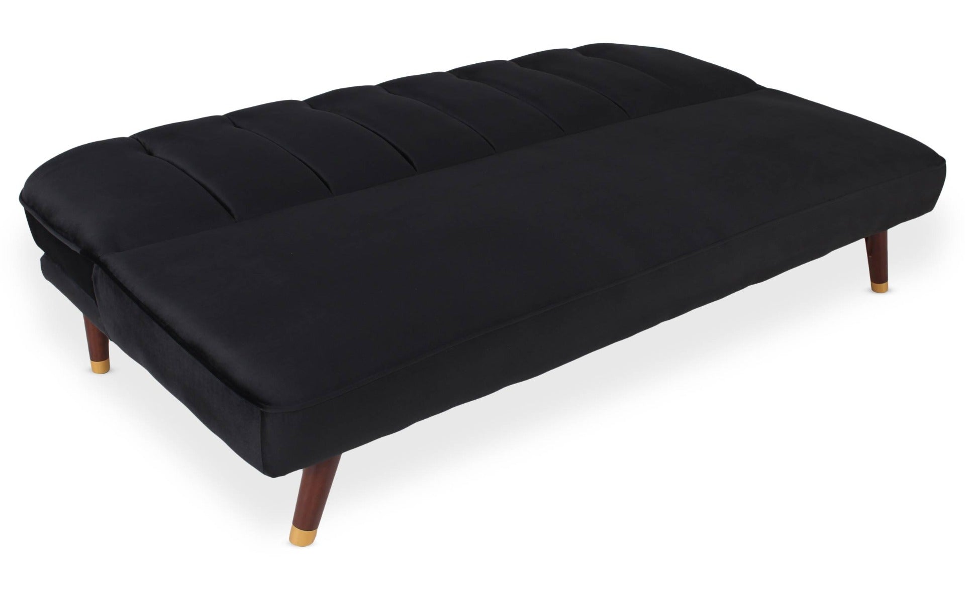 Canapé convertible clic-clac Olympia Velours Noir