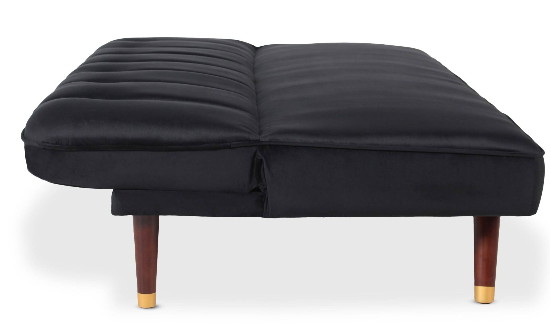 Canapé convertible clic-clac Olympia Velours Noir