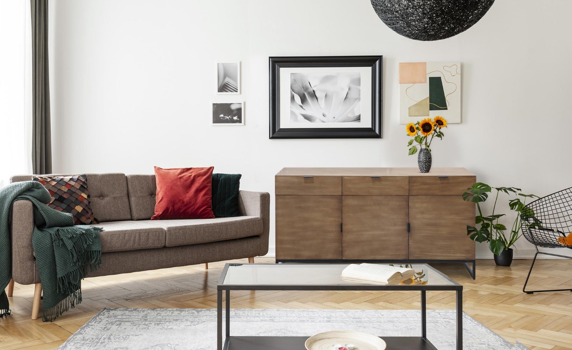 Buffet 3 portes Et 3 Tiroirs Panara Bois Chêne Clair