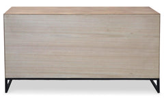 Buffet 3 portes Et 3 Tiroirs Panara Bois Chêne Clair