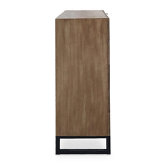 Commode 5 tiroirs Panara Chêne Clair