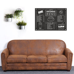 Canapé 3 places Amilan Club en tissu vintage