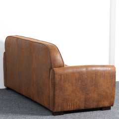 Canapé 3 places Amilan Club en tissu vintage