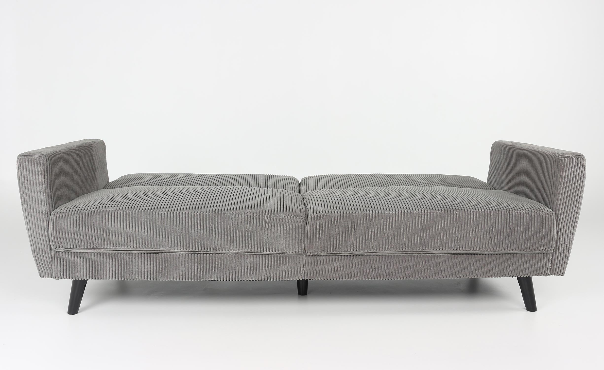 Canapé convertible Refresha Velours Gris Clair