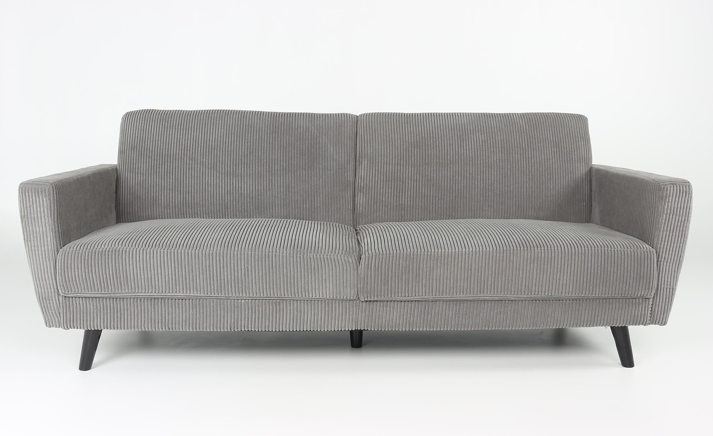 Canapé convertible Refresha Velours Gris Clair