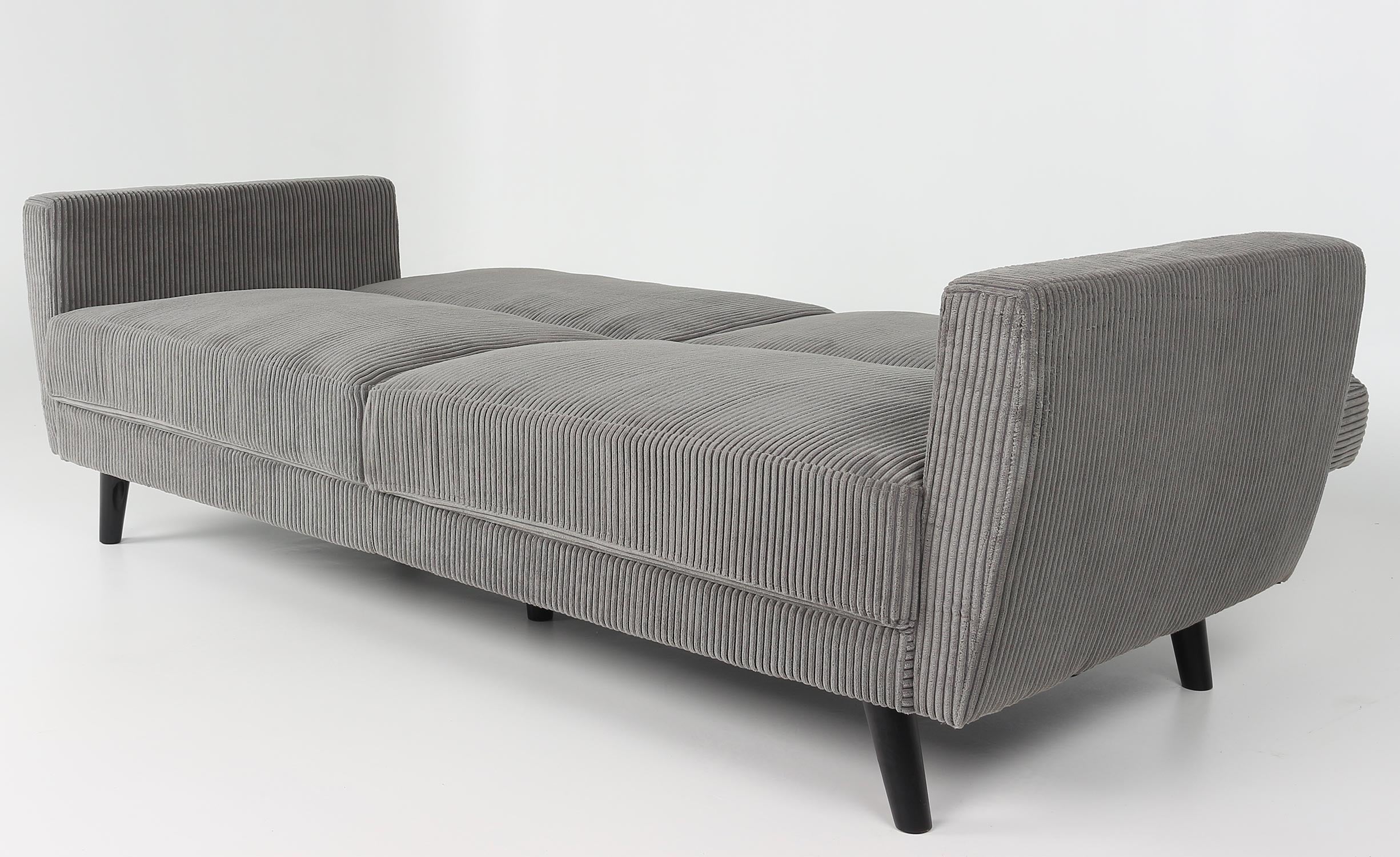 Canapé convertible Refresha Velours Gris Clair