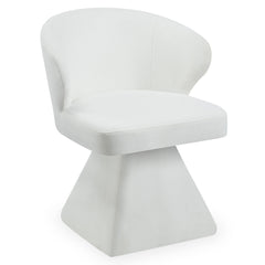Chaise design grand confort Statik Tissu Crème