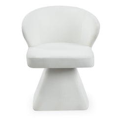 Chaise design grand confort Statik Tissu Crème
