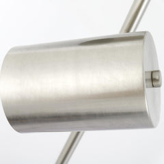 Lampadaire Trianon Métal Acier Brossé