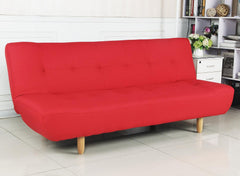 Canapé convertible scandinave Urban Rouge