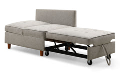 Banquette 2 places convertible Zinez Tissu Beige