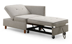 Banquette 2 places convertible Zinez Tissu Beige