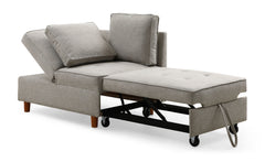 Banquette 2 places convertible Zinez Tissu Beige