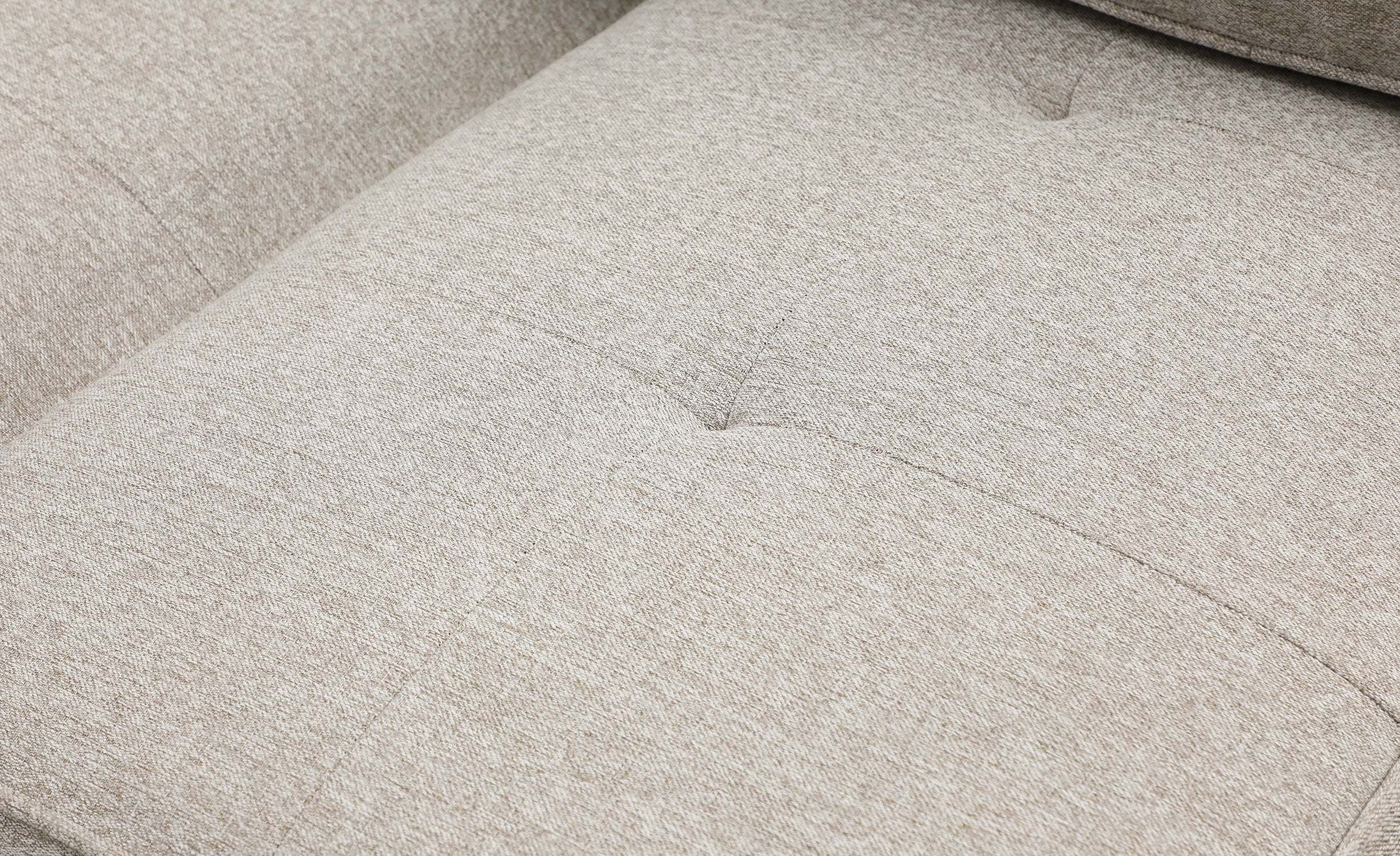 Banquette 2 places convertible Zinez Tissu Beige