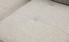Banquette 2 places convertible Zinez Tissu Beige