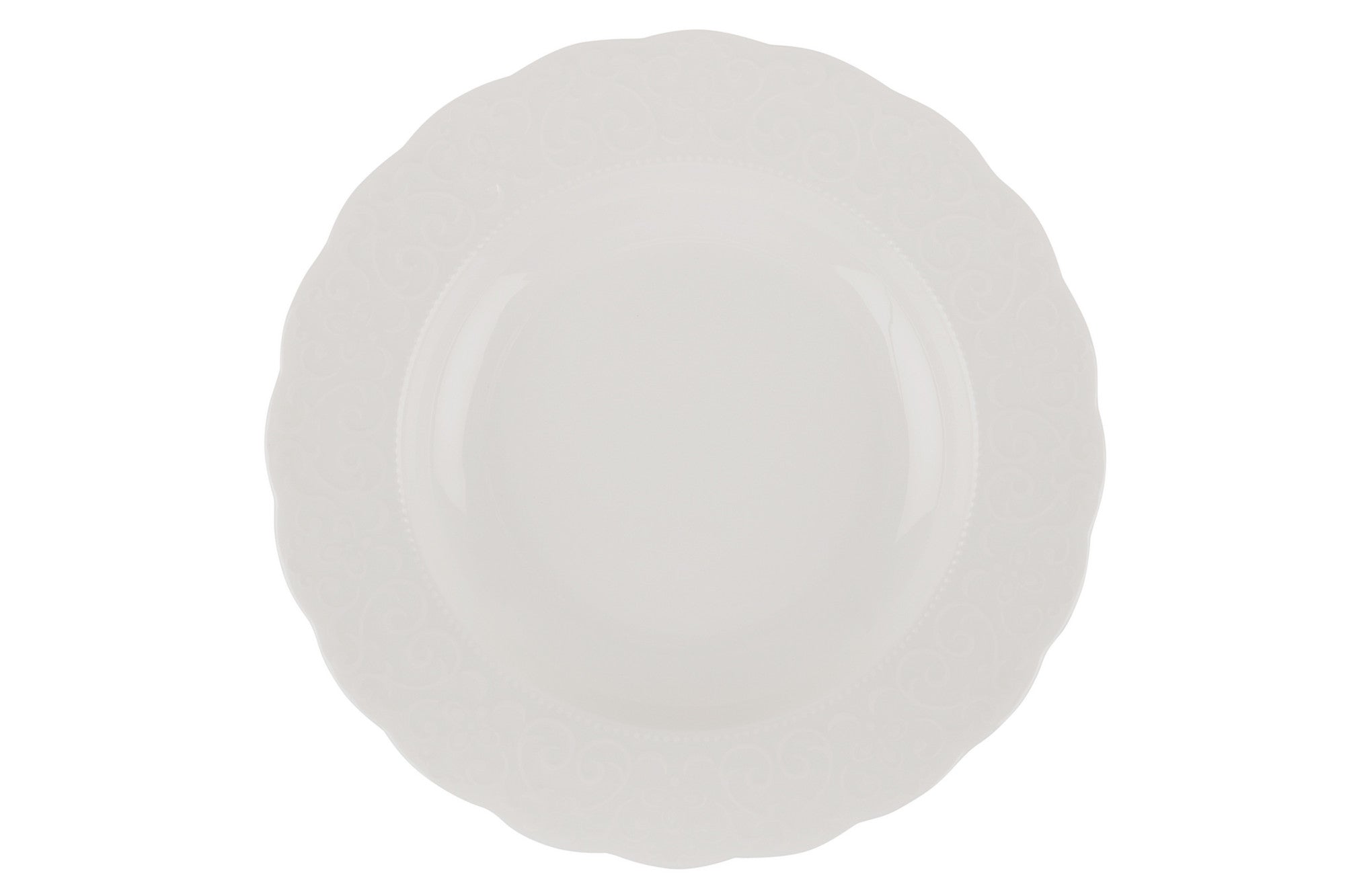 Set vaisselle service dîner 24 pièces Murrina 100% Porcelaine Marbre