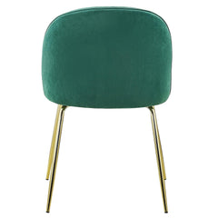 Lot de 2 chaises Spectra Velours Vert
