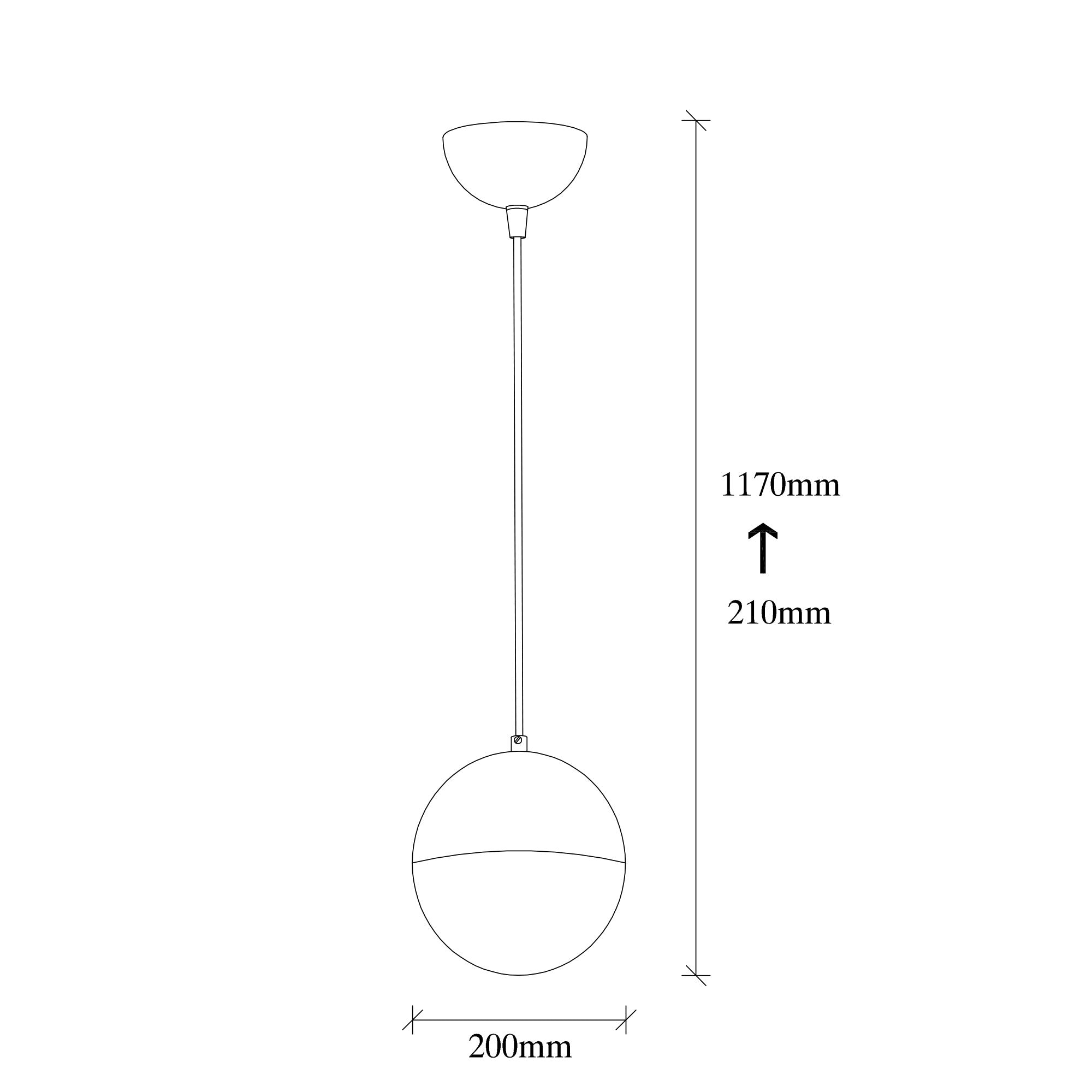 Suspension 1 lampe Kayla Verre Transparent et Métal Or antique