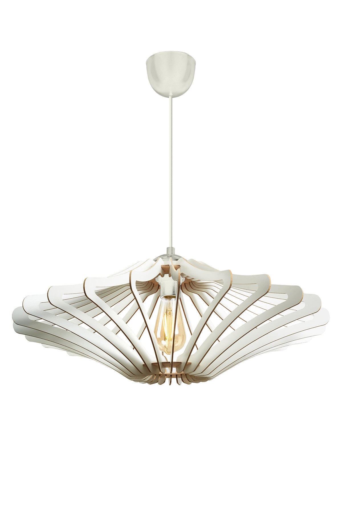 Suspension Shaylan D59cm Bois Blanc