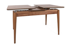 Table à manger extensible Aldebaran Bois foncé