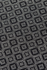 Tapis ovale Jaylen 60x90cm Velours Motif Chats fond Noir