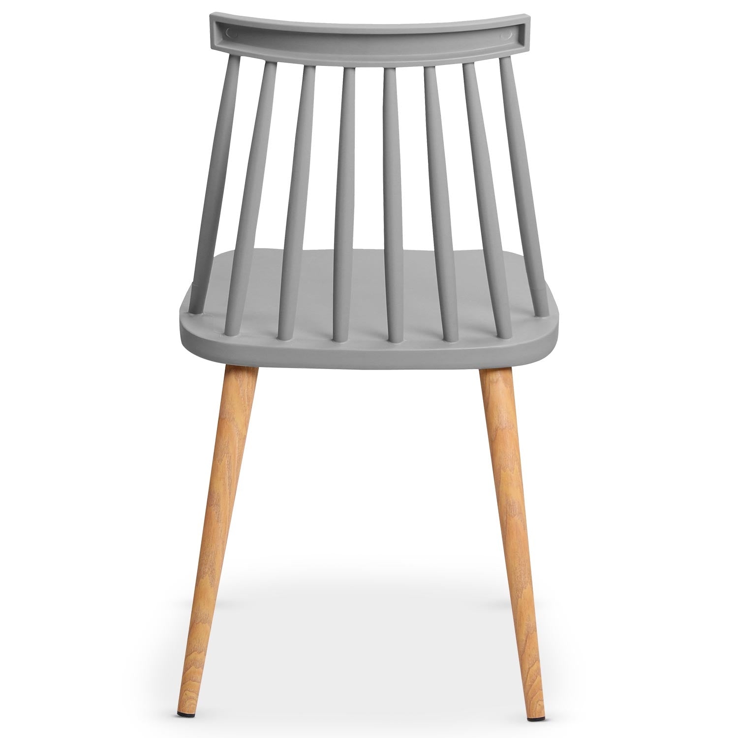 Lot de 2 chaises scandinaves Trouville Gris
